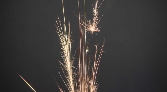 Hand-Feuerwerk