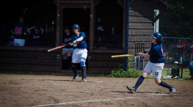 Softballspiel der Turtles-Damen in Speyer