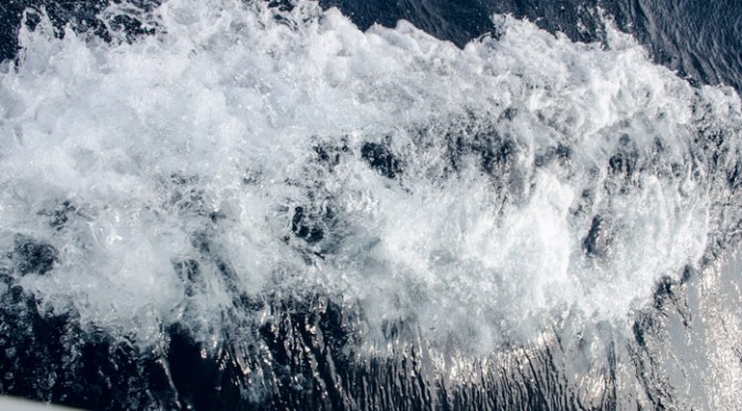 Letzter Tag auf See beim Kroatien Segeltörn 2014