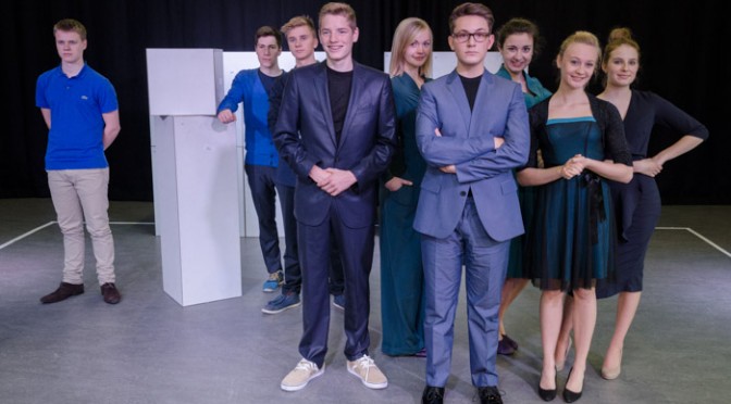 Yvonne die Burgunderprinzessin Shooting bei der Probe