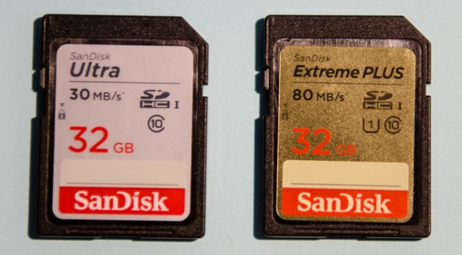 Schnelle SD-Karten braucht die DSLR-Kamera